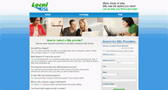 Desktop Screenshot of localdsl.com